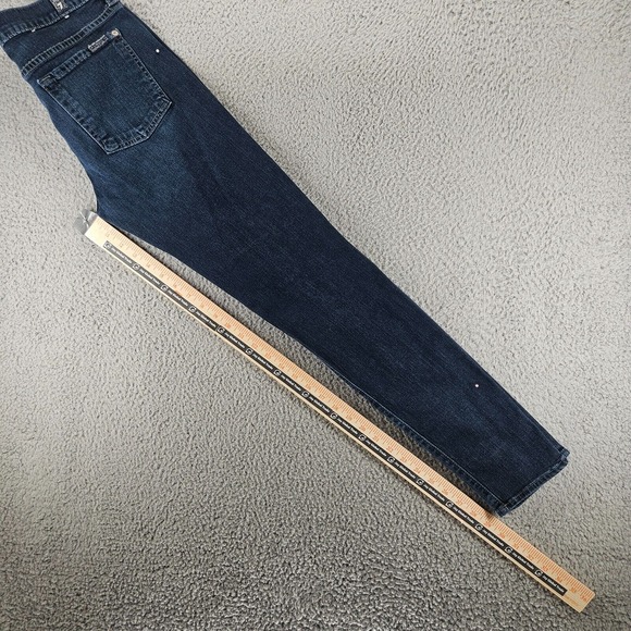 7 For All Mankind Womens‎ 28 x 30 The Skinny Dark Wash Denim Jeans - Picture 13 of 16
